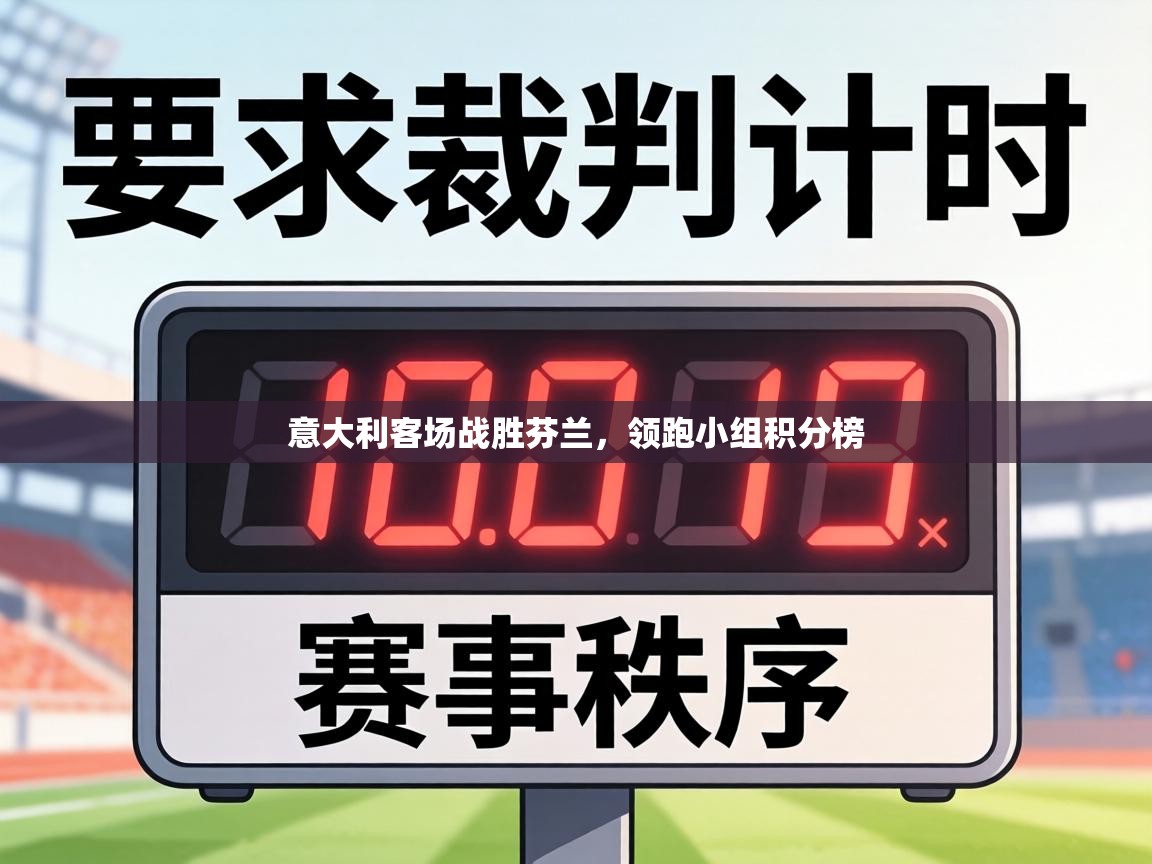 意大利客场战胜芬兰,领跑小组积分榜 第2张